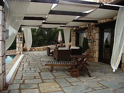 4 bedroom Villa for sale with sea view in Mount Holomontas, Central Macedonia
