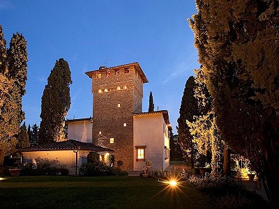 5 bedroom Villa for sale with panoramic view in Villa Palagio, Fiesole, Tuscany