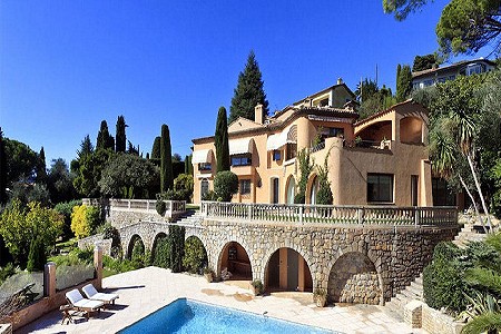 7 bedroom Villa for sale with sea view in Collines, Mougins, Cote d'Azur French Riviera