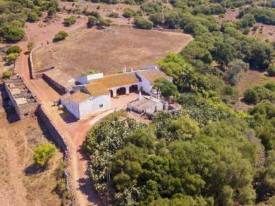 4 bedroom Farmhouse for sale with sea and panoramic views in Ferreries, Menorca