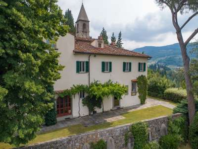 Renovated 5 bedroom Villa for sale with panoramic view in Fiesole, Tuscany