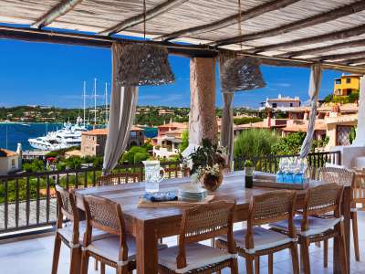 High Specification 4 bedroom Townhouse for sale with sea and panoramic views in Porto Cervo, Sardinia