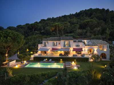 Immaculate 7 bedroom Villa for sale with sea view in Saint Tropez, Cote d'Azur French Riviera