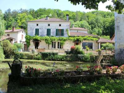 Renovated 13 bedroom Mill for sale with countryside view in Bourdeilles, Aquitaine