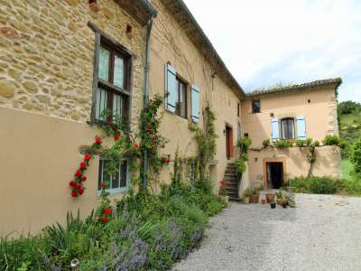 Refurbished 14 bedroom House for sale with countryside view in Puycalvel, Tarn, Midi-Pyrenees