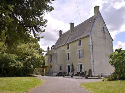 Historical 9 bedroom Chateau for sale with countryside view in Chef Boutonne, Poitou-Charentes