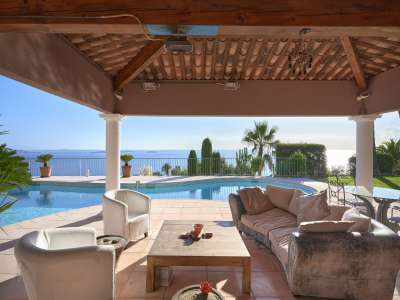 5 bedroom Villa for sale with sea and panoramic views in Theoule sur Mer, Cote d'Azur French Riviera