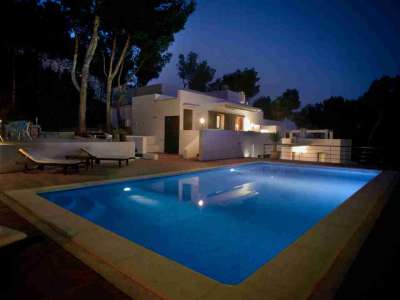Bright 4 bedroom Villa for sale with sea view in San Josep, Ibiza Town, Ibiza