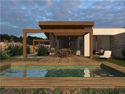 New Build 3 bedroom Villa for sale with sea view in Praia d'el Rey, Serra d'el Rei, Central Portugal