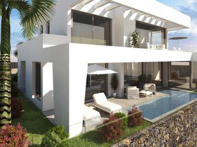 Architect Designed 4 bedroom Villa for sale with sea view in La Caldera, Adeje, Tenerife