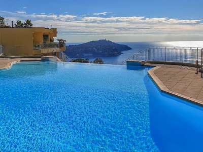 Stylish 4 bedroom Apartment for sale with sea view in Villefranche sur Mer, Cote d'Azur French Riviera