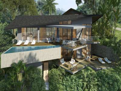 New Build 5 bedroom Villa for sale with sea view in Tamarindo, Pacific Coast
