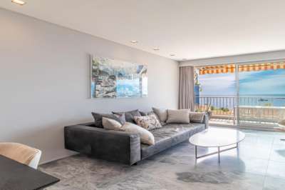 Renovated 1 bedroom Apartment for sale with sea view in Saint Roman, Monte Carlo and Beaches