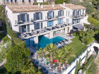 8 bedroom Villa for sale with sea and panoramic views in Cannes, Cote d'Azur French Riviera