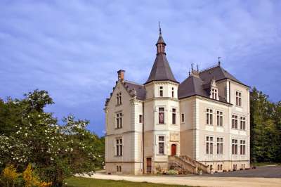 Historical 18 bedroom Chateau for sale with countryside view in Gizeux, Centre