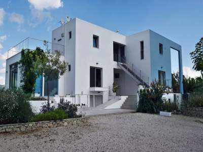 New Build 8 bedroom Villa for sale with sea view in Dassia, Ionian Islands
