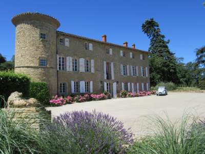 Character 12 bedroom Chateau for sale with countryside view in Beauville, Aquitaine