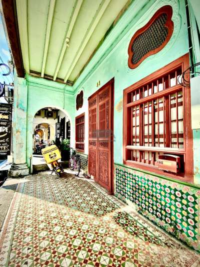 Character 6 bedroom House for sale with panoramic view in Muntri Street, George Town, Penang