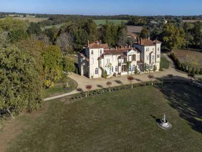 Historical 8 bedroom Chateau for sale with countryside view in Bournezeau, Pays-de-la-Loire