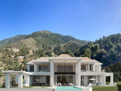 8 bedroom Villa for sale with sea and panoramic views in La Zagaleta Golf, Benahavis, Andalucia