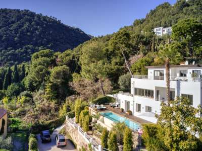 5 bedroom Villa for sale with sea and panoramic views in Eze, Cote d'Azur French Riviera