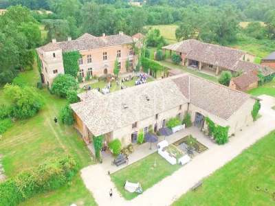 Historical 11 bedroom Manor House for sale with countryside view in Montauban, Midi-Pyrenees