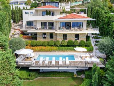 Immaculate 7 bedroom Villa for sale with sea view in Eze, Cote d'Azur French Riviera
