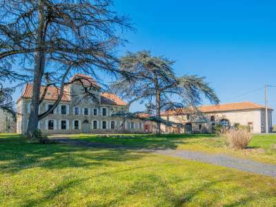 Historical 11 bedroom Chateau for sale with countryside view in Nogaro, Midi-Pyrenees