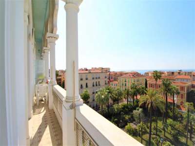 2 bedroom Penthouse for sale with sea and panoramic views in Menton, Cote d'Azur French Riviera
