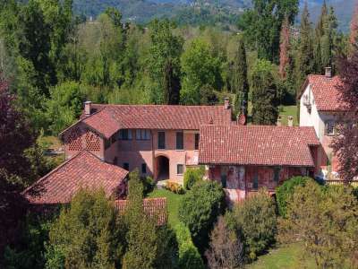 Historical 15 bedroom Villa for sale with countryside view in Biella, Piedmont