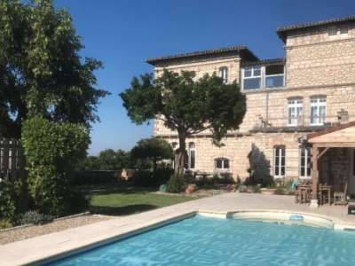 Renovated 5 bedroom Chateau for sale with countryside view in Gaillac, Midi-Pyrenees