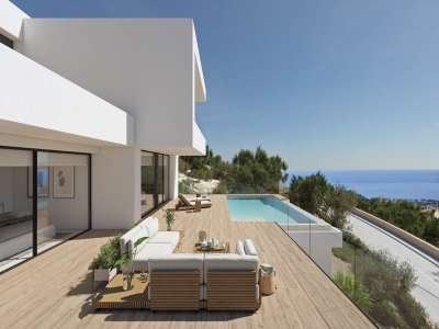 3 bedroom Villa for sale with sea and panoramic views in Benitachell, Valencia
