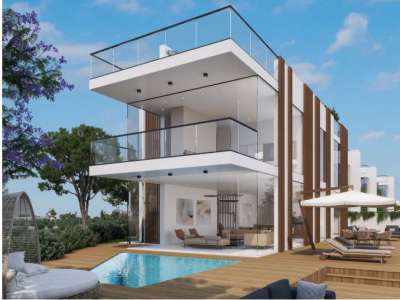 4 bedroom Villa for sale with sea view in Ayia Napa, Famagusta
