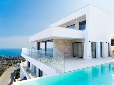 Contemporary 5 bedroom Villa for sale with sea view in Benitachell, Valencia
