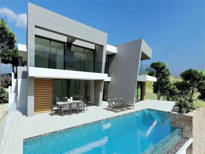 New Build 3 bedroom Villa for sale with sea view in Benitachell, Valencia