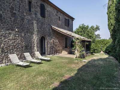 Renovated 8 bedroom Farmhouse for sale with countryside view in Castel Giorgio, Terni, Umbria