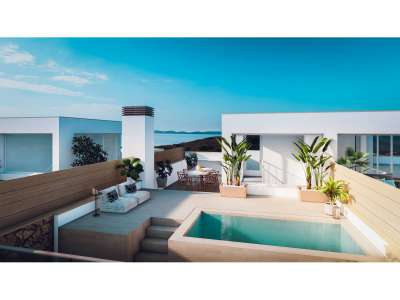 Immaculate 3 bedroom Villa for sale with sea view in Fornells, Menorca