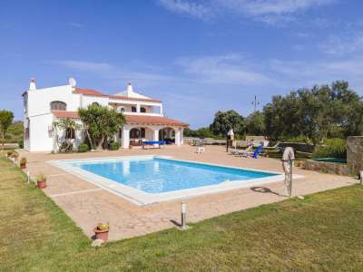 Income Producing 6 bedroom Villa for sale with sea view in Cala Galdana, Menorca